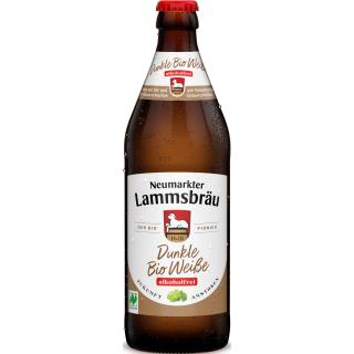 Lammsbräu Dunkle Weisse 0,5l  a-f  Weißbier alkfree