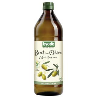 Bratöl "Brat-Olive" 0,75l, mediterranes Olivenöl, Byodo