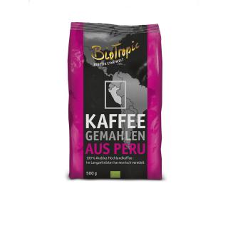 Röstkaffee gemahlen 500g Peru