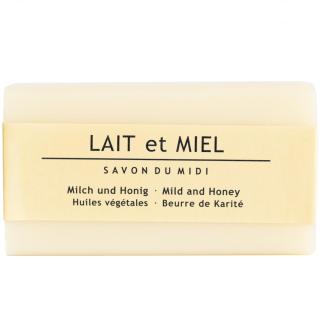 Seife Milch & Honig mit Karitébutter, 100g
