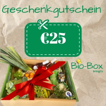 Gutschein 25 €