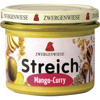 Streich Mango Curry - veganer Brotaufstrich