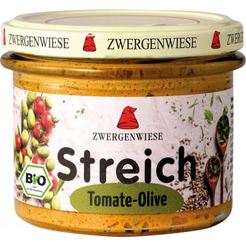 Streich Tomate Olive - veganer Brotaufstrich