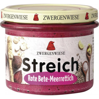 Streich Rote Bete Meerrettich - veagner Brotaufstrich