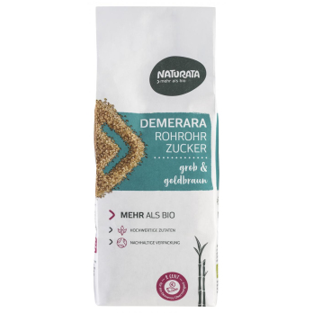 Rohrohrzucker, 500g,  kbA Demerara