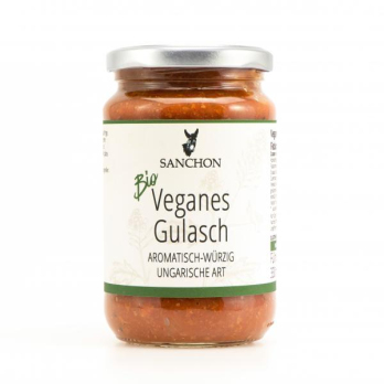 Veganes Gulasch im Glas