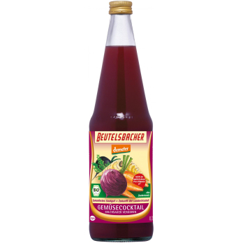 Gemüsecocktail milchsauervergoren 0,7l (heimischer Multi, Gemüsekomposition)