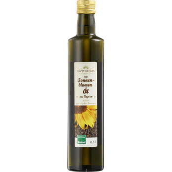 Sonnenblumenöl regio -- heimisch und nativ, 1. Pressung