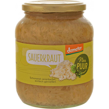 Sauerkraut im Glas 680g im großen Familienglas