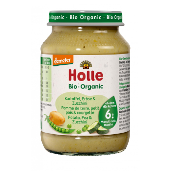 Kartoffeln m.Erbsen & Zucchini