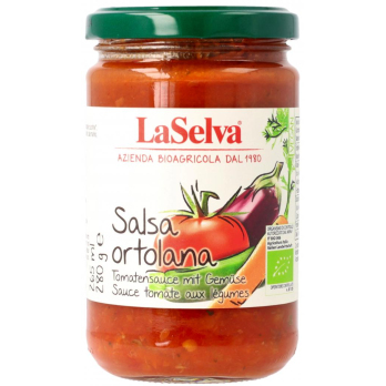 Salsa-ortolana-Tomatensauce mit Gemüse - Ratatouille