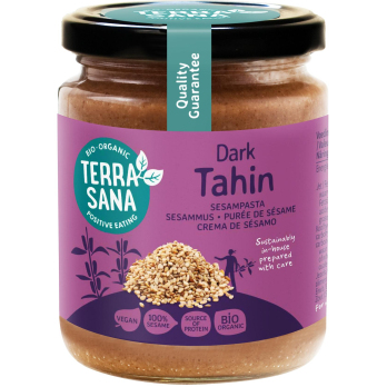Tahin dark, Sesammus ohne Salz