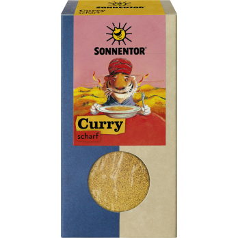 Curry scharf gemahlen Tüte